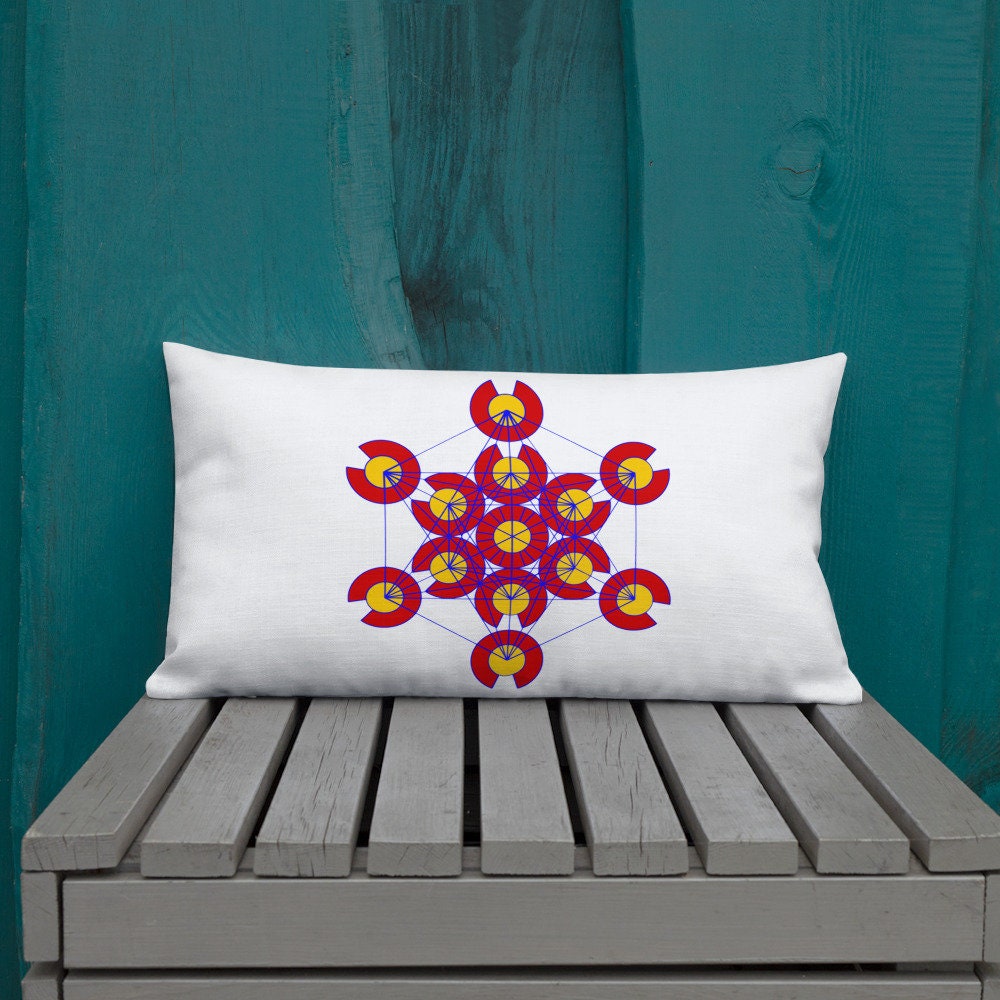 Colorado C Metatron’s Cube Pillows