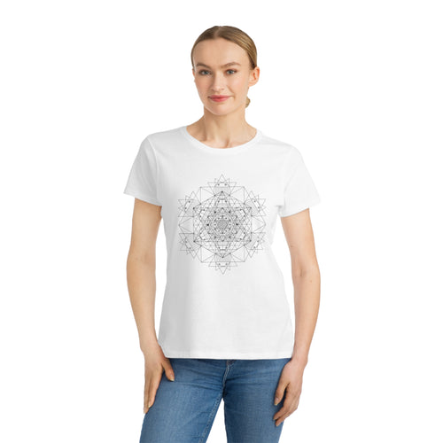 Boognish Metatron's Cube Organic Women's Classic T-Shirt