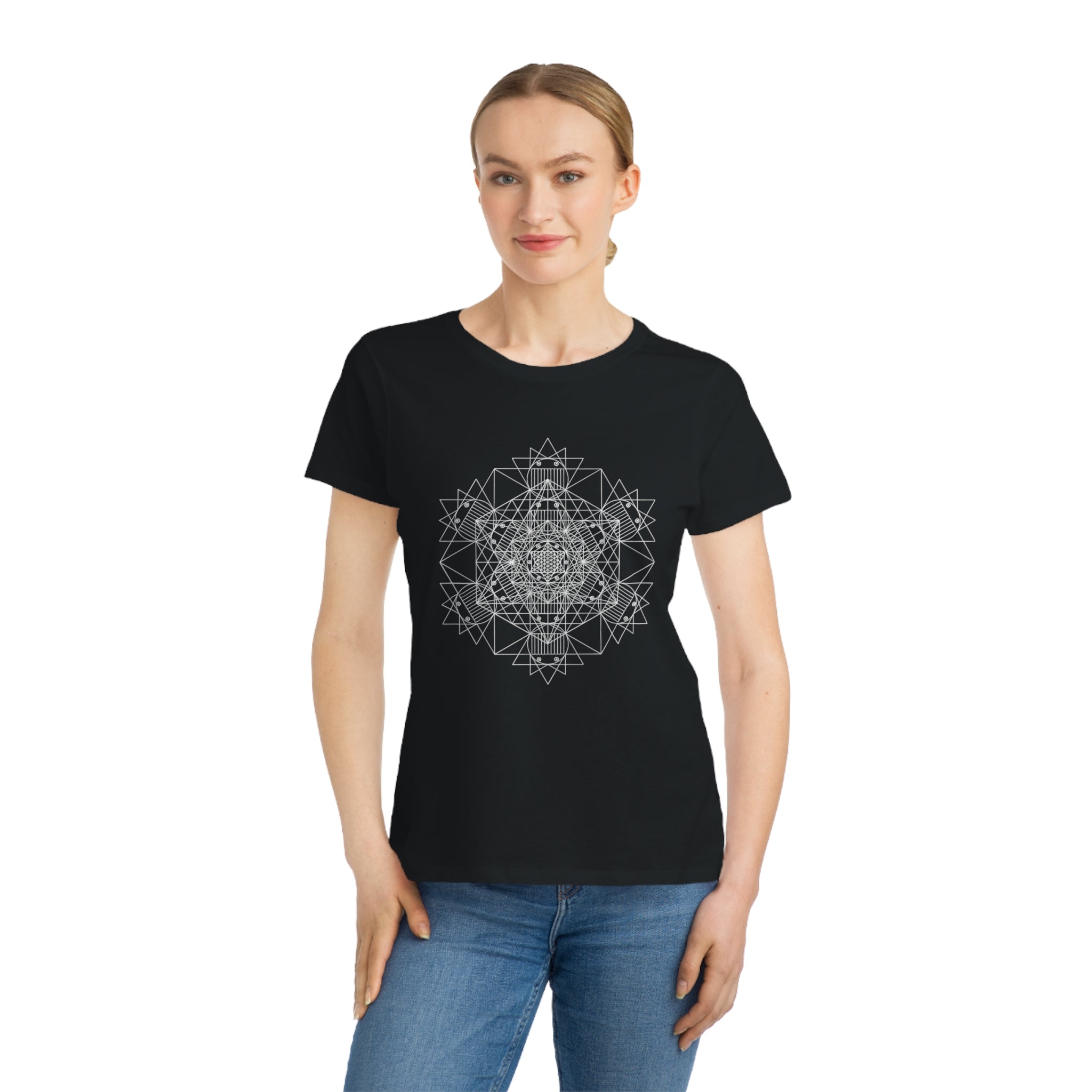 Boognish Metatron's Cube Organic Women's Classic T-Shirt