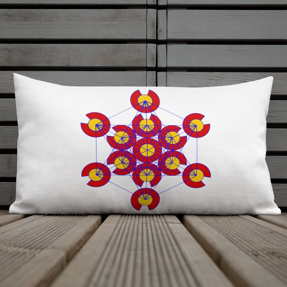 Colorado C Metatron’s Cube Pillows