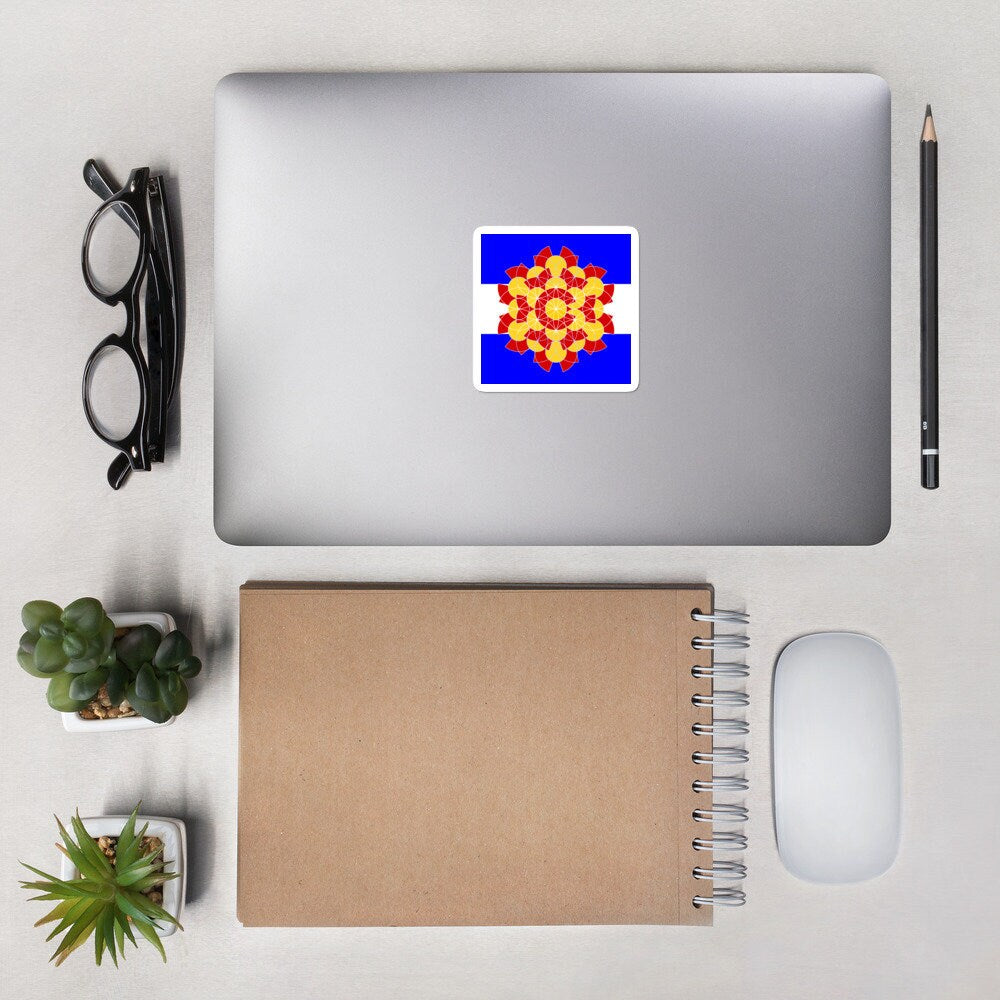 Colorado Flower Of Life Bubble-free Stickers