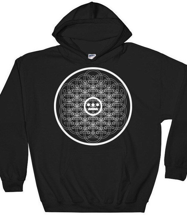 Hieroglyphics Flower of Life Hoodie